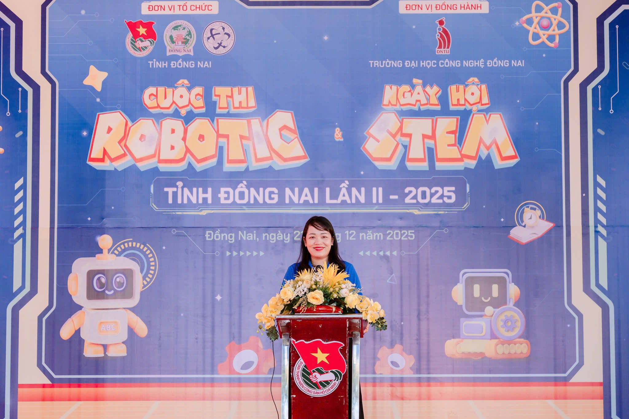 Tỉnh đoàn phối hợp tổ chức Cuộc thi Robotics và Ngày hội STEM 2025 (Cụm 2)
